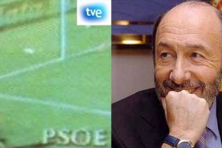 Los del 'Vote PSOE' del gol de Butrague&ntilde;o ahora se rasgan las vestiduras por "el ataque a la democracia" del PP en RTVE