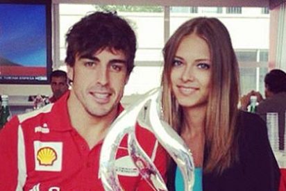 Fernando Alonso saca pecho y se pasea con Dasha Kapustina