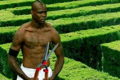 Los espa&ntilde;oles se mofan de Balotelli en las redes sociales tras el show del italiano