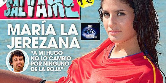 Mar&iacute;a ('GH12+1') vuelve a despelotarse y habla del 'piquet&oacute;n' de su novio, de f&uacute;tbol y de la mala relaci&oacute;n con sus excompa&ntilde;eros