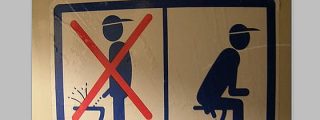 En Suecia quieren ahora que los hombres orinen sentados y no de pie