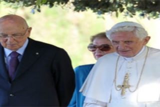 Giorgio Napolitano, presidente de Italia: "Mi amigo Benedicto XVI"