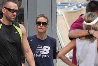 Para consolarse del divorcio, Heidi Klum le pega al sexo con su entrenador