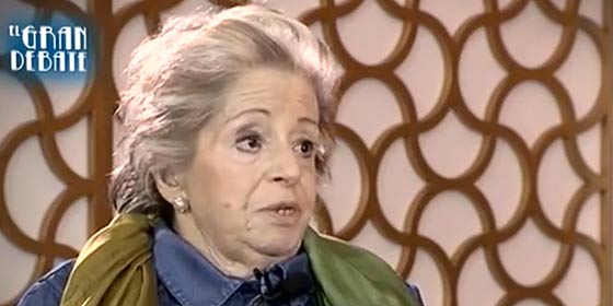 María Antonia Iglesias reaparece en televisión y se 'desnuda' como ser humano