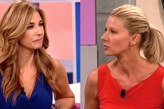 El incre&iacute;ble e inc&oacute;modo 'mal rollo' en directo entre Anne Igartiburu y Maril&oacute; Montero: "Hija, pareces enfadada"