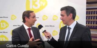 Entrevista a Carlos Cuesta (13tv). 10 septiembre 2012