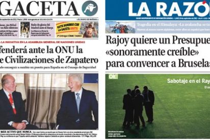 Si Rajoy se mira en un espejo, sale el reflejo de Zapatero