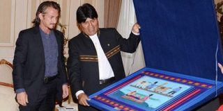 Evo Morales ficha a Sean Penn para que represente a Bolivia en su disputa territorial con Chile