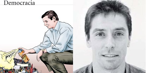 Con su personal voz, Pablo Guti&eacute;rrez narra la transgresora reacci&oacute;n de un hombre frente a la crisis