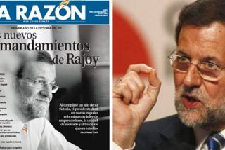 La Raz&oacute;n 'endiosa' a Rajoy a un d&iacute;a del primer aniversario de su victoria