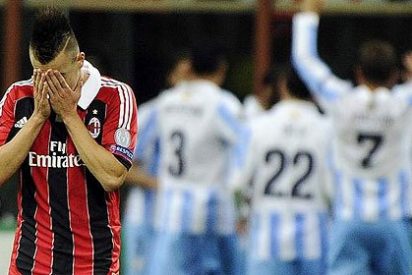 El Málaga empata en Milán y se clasifica para octavos de Champions