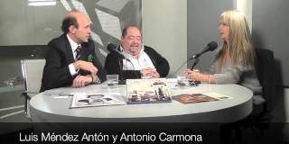 Luis M&eacute;ndez Ant&oacute;n y Antonio Carmona, Hotel Adler 13-12-12.