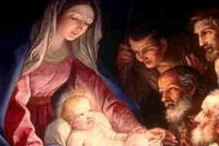 Jes&uacute;s celebra la Navidad