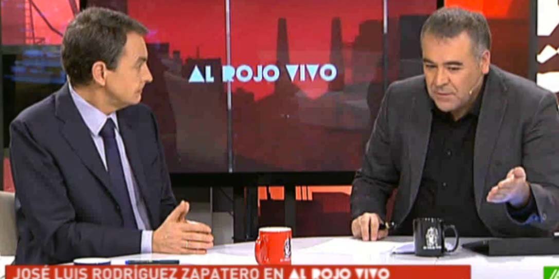 José Luis Rodríguez Zapatero: "Es evidente que no estuve acertado a la hora de ver la llegada de la crisis"