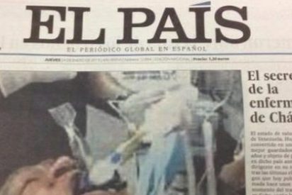 El Pa&iacute;s 'se come' una foto falsa de Hugo Ch&aacute;vez y el diario retira su edici&oacute;n en papel