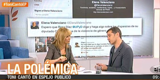 Susanna Griso pone contra las cuerdas a Toni Cantó en Antena 3: "Te has dejado intoxicar y haces daño"