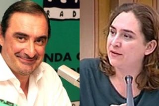 Carlos Herrera y Ada Colau.