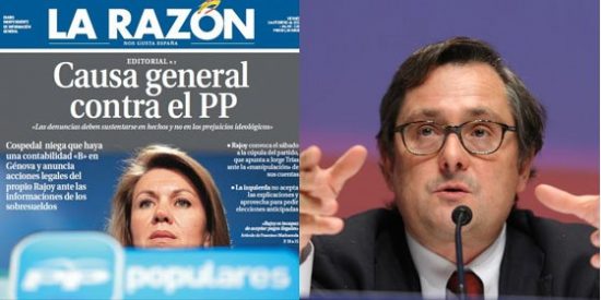 Marhuenda, al auxilio del PP: "Rajoy es incapaz de aceptar pagos ilegales"