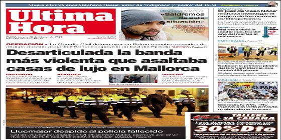 El diario Ultima Hora se hace eco del ataque de la diputada del PP a Renovaci&oacute;n Balear