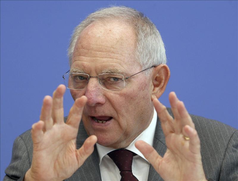 Sch&auml;uble: "Las cr&iacute;ticas de otros pa&iacute;ses a Alemania son producto de la envidia"
