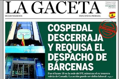 &iquest;Orden&oacute; Cospedal descerrajar el despacho de B&aacute;rcenas y requis&oacute; las cajas?