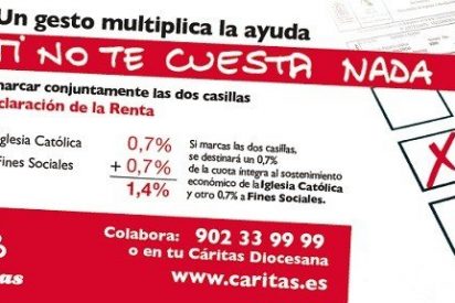 C&aacute;ritas pide marcar "la doble X"