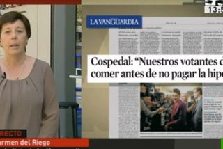 El ataque de La Vanguardia a Cospedal acaba en rid&iacute;culo tras las esperp&eacute;nticas explicaciones de Carmen del Riego