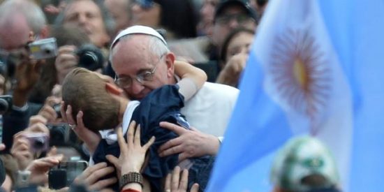 Un Papa como para invitarlo a comer