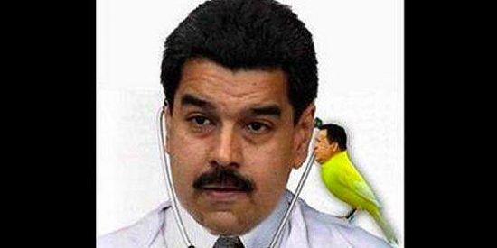 Maduro acepta el consejo de sus asesores y dejar&aacute; de hacer el 'pajarito'