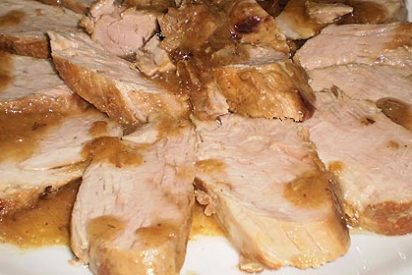 Receta de cocina: solomillos de cerdo al cava
