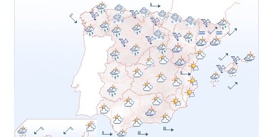Fin de semana 18-19 mayo 2013 de lluvia, fr&iacute;o e invierno
