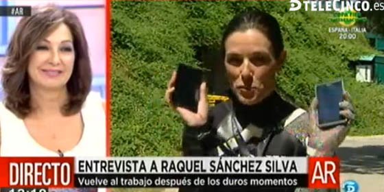 Raquel Sánchez Silva.