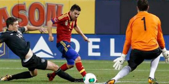 Soldado y Mata dan la victoria a Espa&ntilde;a ante Irlanda en Nueva York