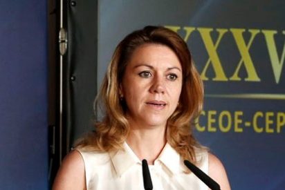 Cospedal, optimista, asegura que los "tiempos de la recesi&oacute;n se van terminando"