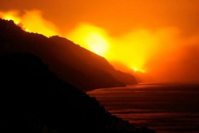 Un cambio en la direcci&oacute;n del viento oblig&oacute; al desalojo de las 700 personas en Estellencs