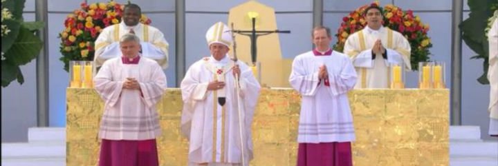 Francisco en la misa del env&iacute;o: "Cristo cuenta con ustedes, la Iglesia cuenta con ustedes, el papa cuenta con ustedes"
