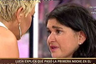 Las bragas fucsia de Terelu ti&ntilde;en el supuesto 'humor blanco' de Telecinco
