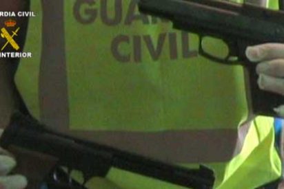 La Guardia Civil detiene a una banda de pistoleros y evita el robo de un mill&oacute;n de euros