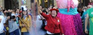 La 'txupinera' etarra desaf&iacute;a a la Justicia en la Semana Grande Bilbao con permiso del Ayuntamiento
