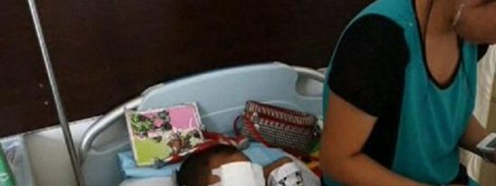 Una china le arranca los ojos a un niño de 6 años para venderlos