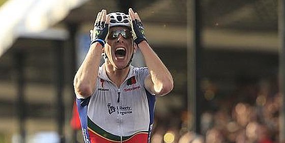 Rui Costa deja a los espa&ntilde;oles con dos palmos de rueda en el Mundial de Ciclismo
