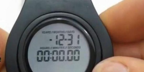 Un reloj le dice cu&aacute;nto tiempo le queda de vida...&iquest;le apetecer&iacute;a a usted comprarlo?