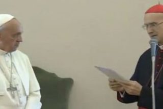 Francisco agradece a Bertone su "apoyo generoso y fiel" al pontificado