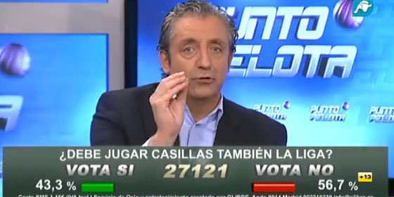 Josep Pedrerol sacude a Roncero, Hermel, Duro y Dami&aacute;n: &iexcl;C&oacute;mo estais machacando a Diego L&oacute;pez para colocar a Iker Casillas!"