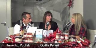 Ramuntxo Pochelu y Gaëlle Duhart (Pimiento de Espelette). 6-11-2013