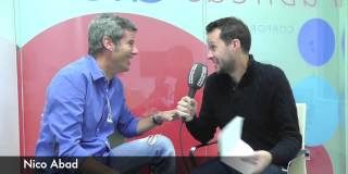 Nico Abad, periodista de Mediaset en el Mundial de Motociclismo. 14-11-2013