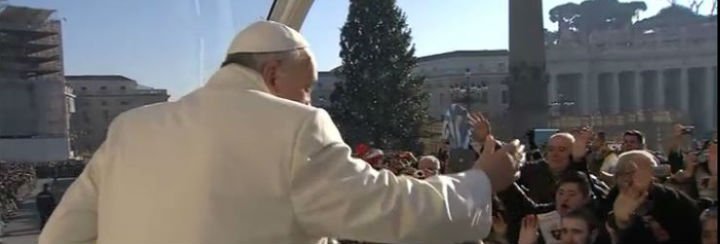 Papa: "La tierra ya no es un valle de l&aacute;grimas, sino el lugar donde Dios puso su tienda"