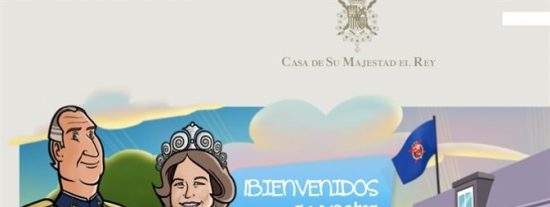La web de la Casa Real se 'anima' y se adapta ahora a los m&aacute;s peque&ntilde;os para hacer nuevos amigos