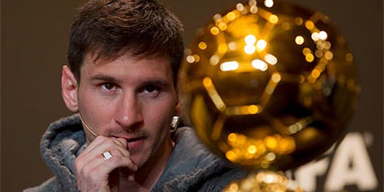 Messi ganar&aacute; el Bal&oacute;n de Oro