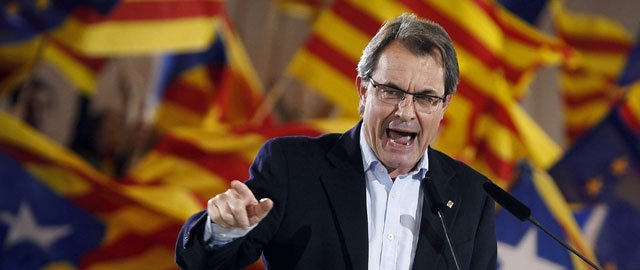 El discurso belicista de Artur Mas